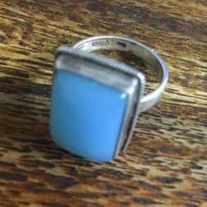 Sundance Sterling Silver Gemstone Ring Size 7
